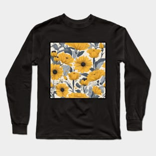 Vintage Flowers Long Sleeve T-Shirt